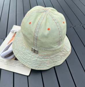 Balenciaga BB Denim Blue Bucket Hat