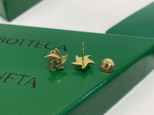 Bottega Veneta Gold Star Earrings