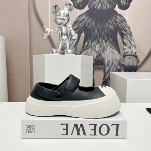 Chanel Candy Clog Shoes Black