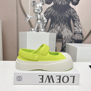 Chanel Candy Clog Shoes Green