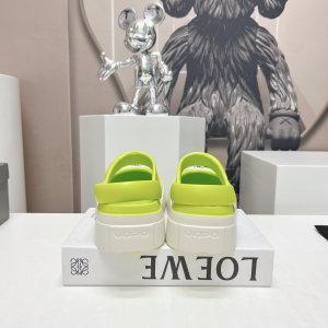 Chanel Candy Clog Shoes Green