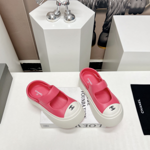 Chanel Candy Clog Shoes Pink