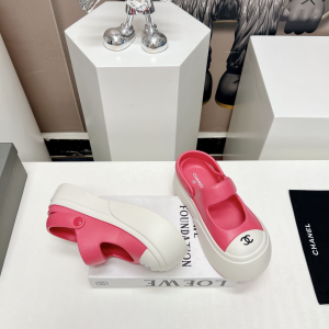 Chanel Candy Clog Shoes Pink