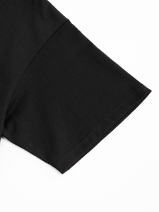 Burberry Black Cotton T Shirt