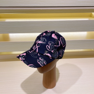 Chanel Cotton Baseball Hat Black