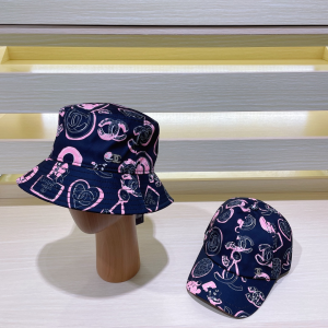 Chanel Cotton Baseball Hat Black