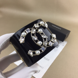 Chanel Crystal CC Bracelets Black