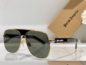 Palm Angels Bay Pilot Frame Aviator Luxury Eyewear Sunglasses PERI014S Green Palm Angels Bay Pilot Frame Aviator Luxury Eyewear Sunglasses PERI014S Green