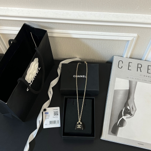 Chanel CC Bag Charm Pendant Necklaces