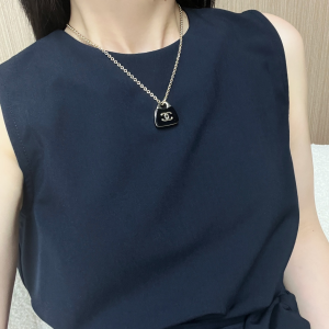 Chanel CC Bag Charm Pendant Necklaces