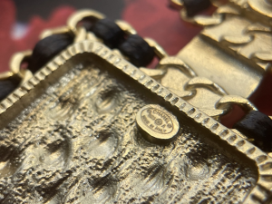 Chanel Gold Bottle Brooch