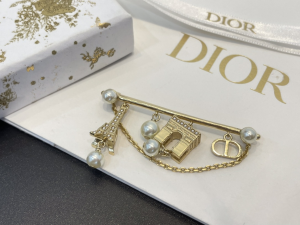 Dior Eiffel Tower Plan de Paris Brooch