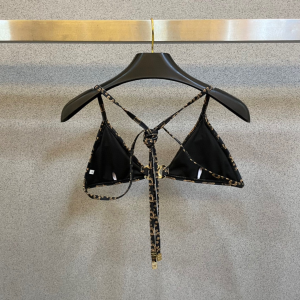 Fendi Brown Triomphe Swimsuit Bikini