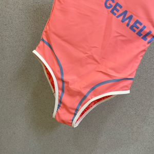 Fendi One Piece Swimsuit Bikini Pink