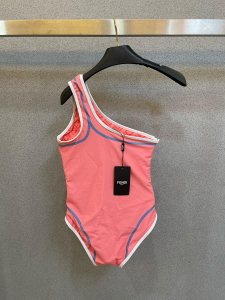 Fendi One Piece Swimsuit Bikini Pink