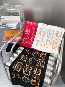 Balenciaga Red Cotton T Shirt