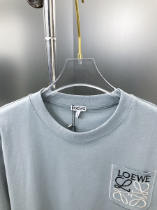 Loewe Gray Cotton T Shirt