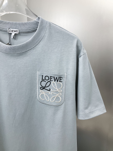 Loewe Gray Cotton T Shirt