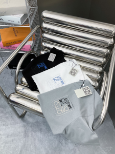Loewe Gray Cotton T Shirt