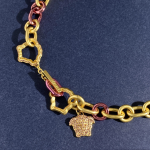 Versace Gold Medusa Chain Bracelet