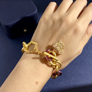 Versace Gold Medusa Chain Bracelet