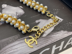 Chanel CC Double Pearls Necklaces