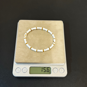 Gucci Bamboo Bracelet Bangle White