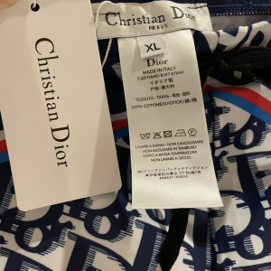 Dior Oblique Blue White Shorts
