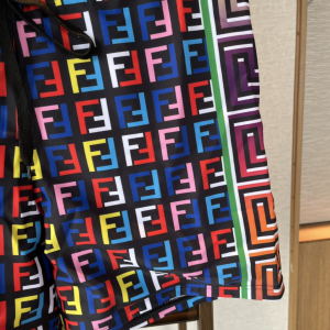 Fendi FF Logo Black Shorts