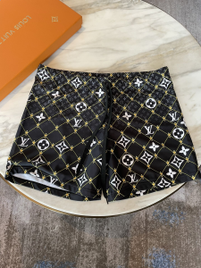 Louis Vuitton LV Monogram Black Shorts