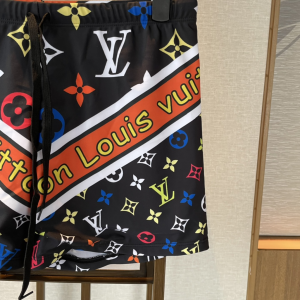 Louis Vuitton Monogram Black Shorts
