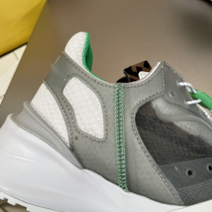 Fendi Flow Fabric Sneakers Gray