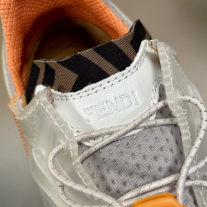 Fendi Flow Fabric Sneakers Gray