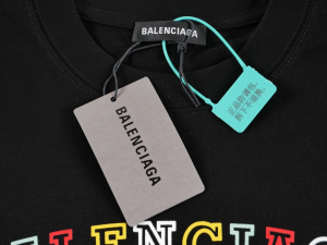 Balenciaga Cotton T Shirt Black