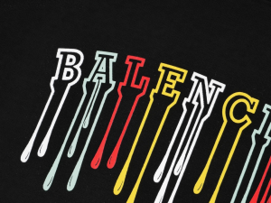 Balenciaga Cotton T Shirt Black
