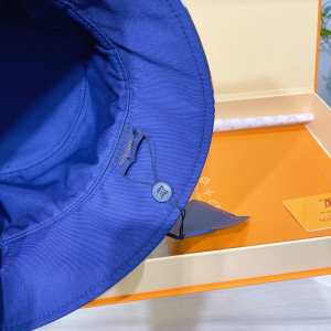 Louis Vuitton Monogram Black Bucket Hat