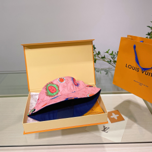 Louis Vuitton Monogram Pink Bucket Hat