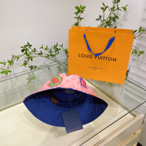 Louis Vuitton Monogram Pink Bucket Hat