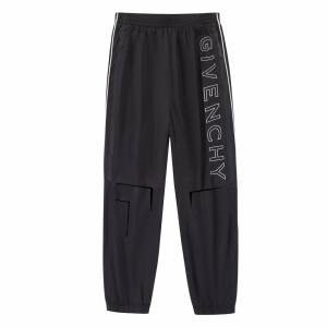 Givenchy Jogger Nylon Logo Sports Track Pants Black Givenchy Jogger Nylon Logo Sports Track Pants Black