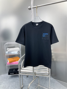 Loewe Black Anagram Cotton T Shirt