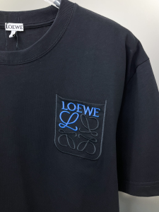 Loewe Black Anagram Cotton T Shirt