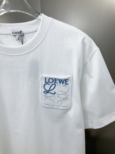Loewe White Anagram Cotton T Shirt