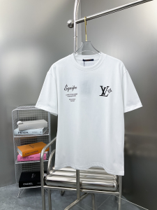 Louis Vuitton LV White Cotton T Shirt