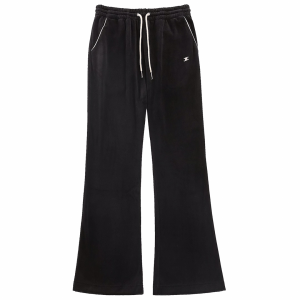 Celine Triomphe Velvet Pants Black