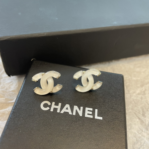 Chanel CC Logo Earrings