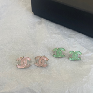 Chanel CC Logo Earrings