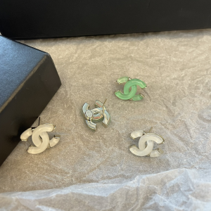 Chanel CC Logo Earrings