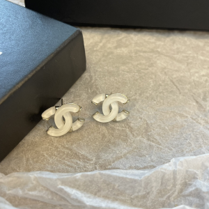 Chanel CC Logo Earrings