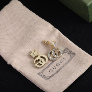 Gucci Crystal Double G Earrings