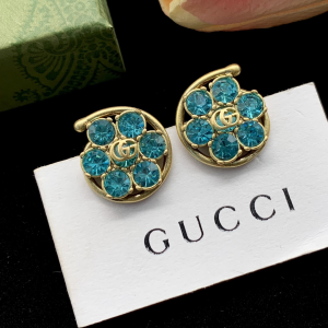 Gucci GG Blue Diamond Earrings